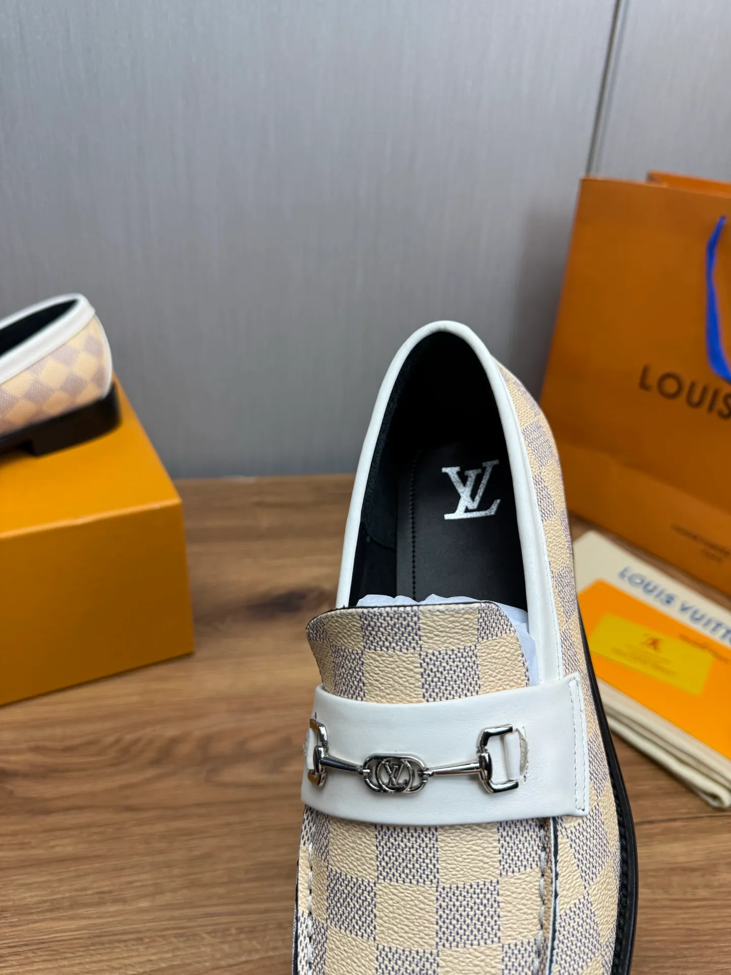 Factory 660💰 LV. Men's business casual leather shoes, all made of imported original brand leather, just to create a more comfortable wearing experience, original non-slip and wear-resistant outsole ✔️16-45 (38.45 non-returnable)